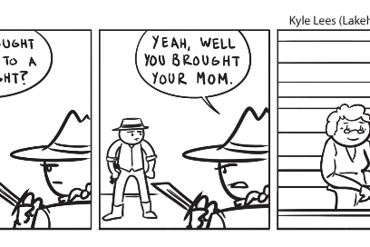 Comic - Ski Ninjas Mom