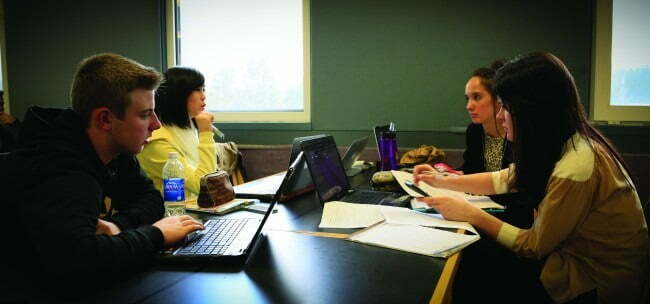 Little do they know, these four students will soon hate each other Little do they know, these four students will soon hate each other — (Courtesy of Ervin Cho)