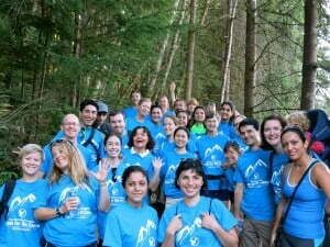 B.C. TEAL members before hiking the Grind. 