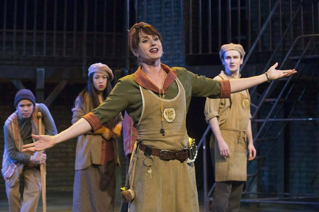 The excelletn Meghan Gardiner as Penelope Pennywise (Photo: David Cooper)