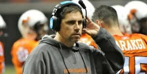 After one of the teams more disappointing seasons, coach Mike Benevides was let go. (cfl.ca)