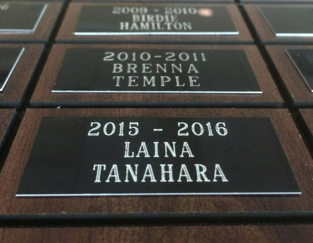 Congratulations to 2015/2016 Silver Pen Award winner Laina Tanahara