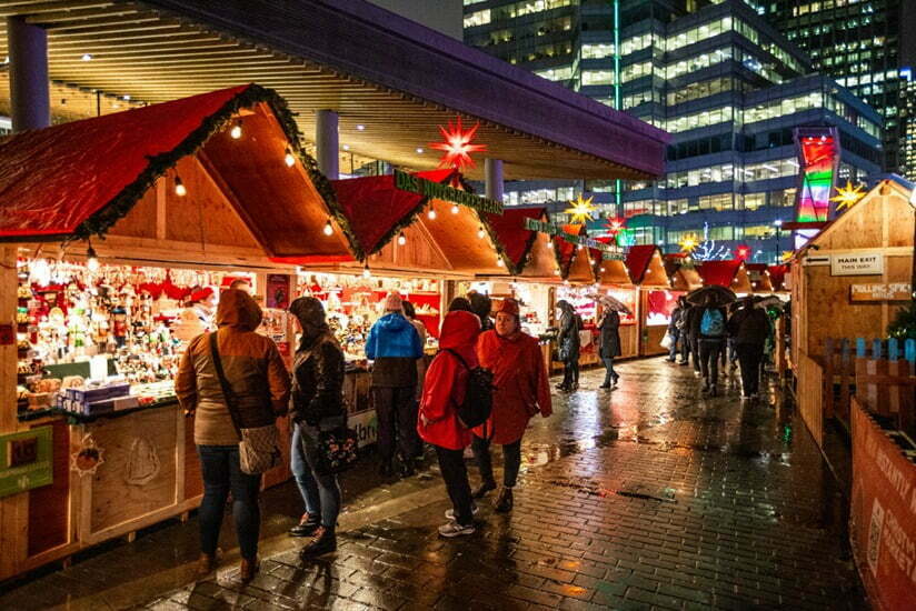 First Time at the Vancouver Christmas Market