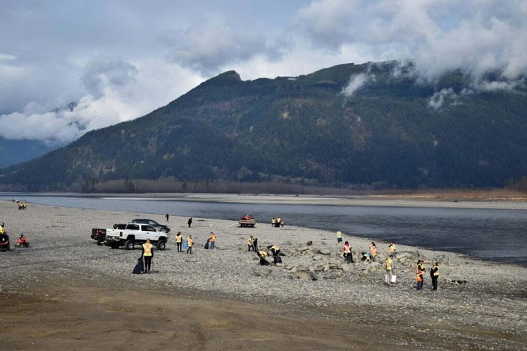Beach and lake