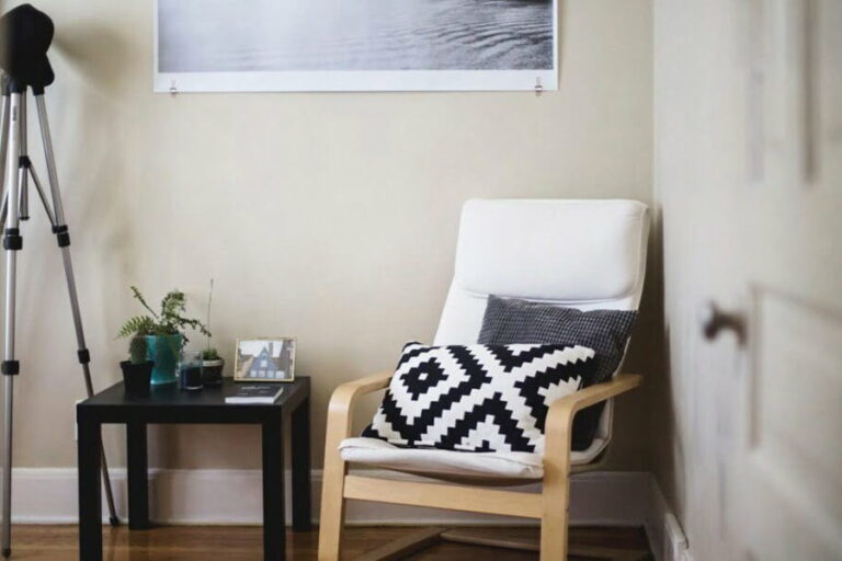 Chair in light