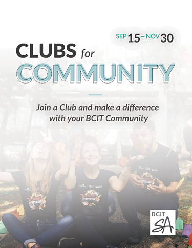 Clubs for Community poster