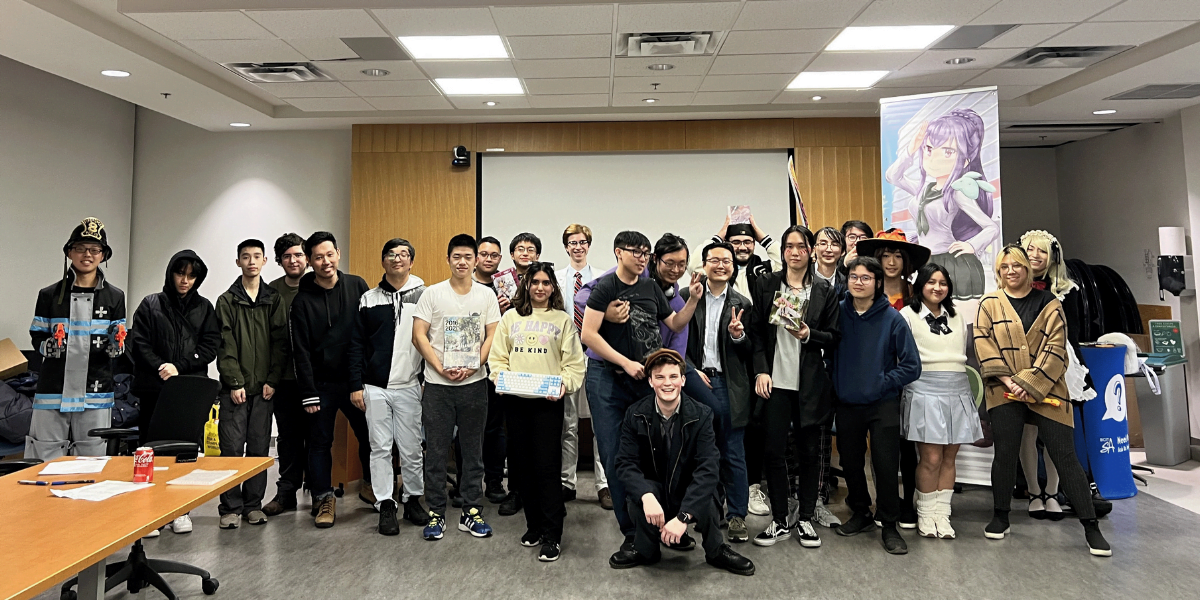 anime club bcit anime group picture