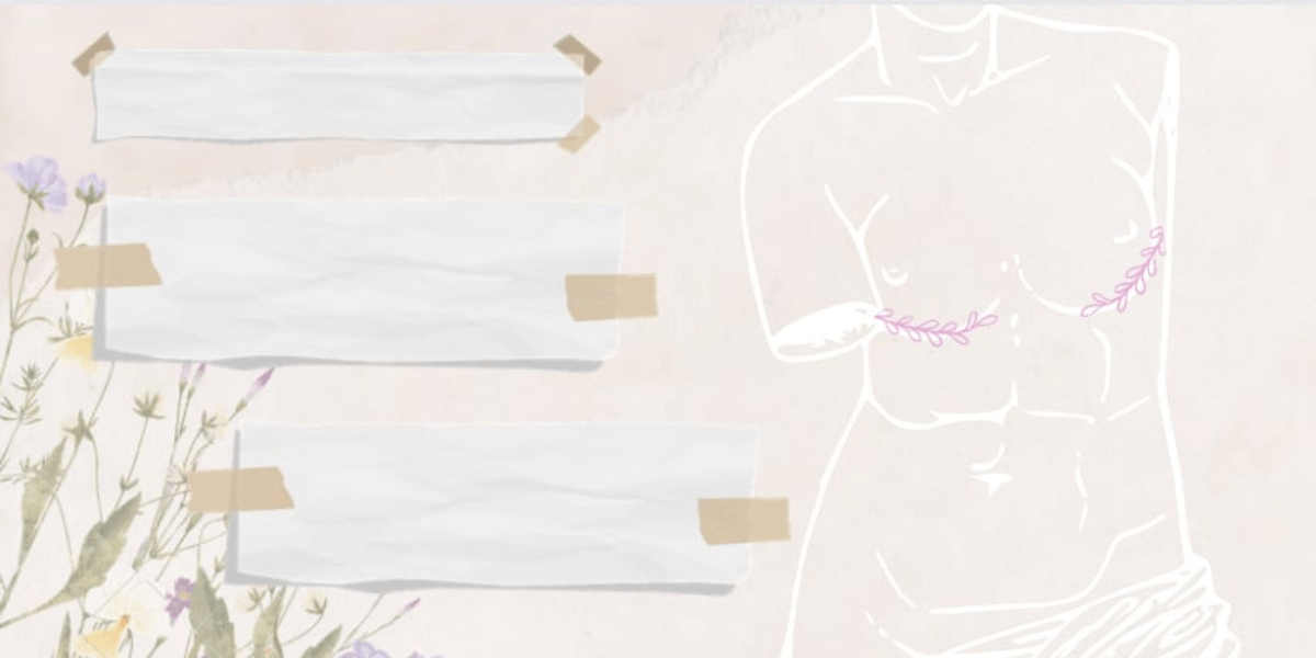 blank zine background